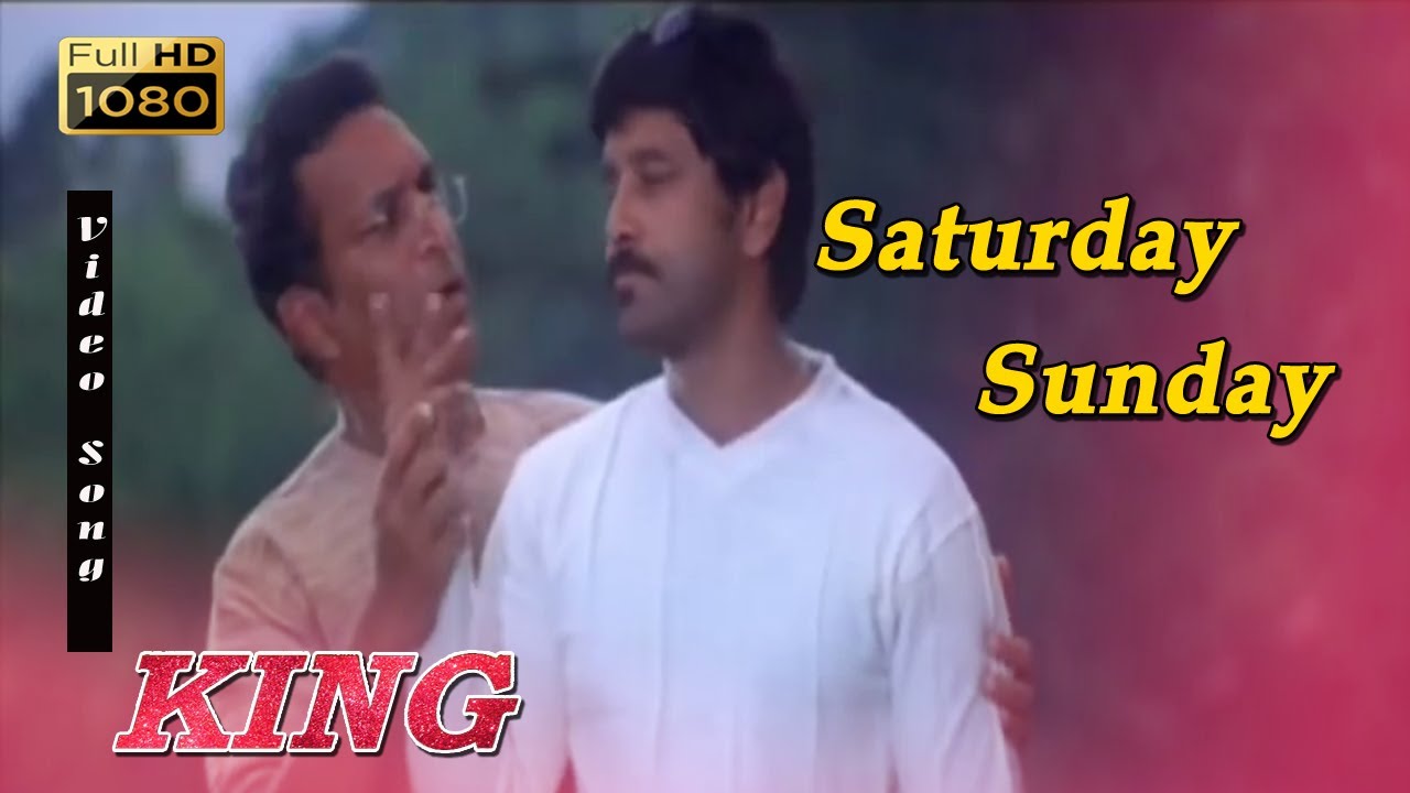 Saturday Sunday Holiday Hd | Vikarm Nasar |  King Movie Songs | Tamil Hd Songs | Vikram Sneha