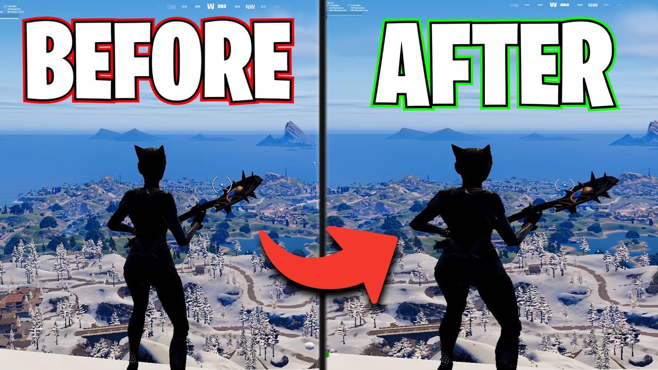 How to Get Stretched Resolution in Fortnite Chapter 5! (NVIDIA + AMD)