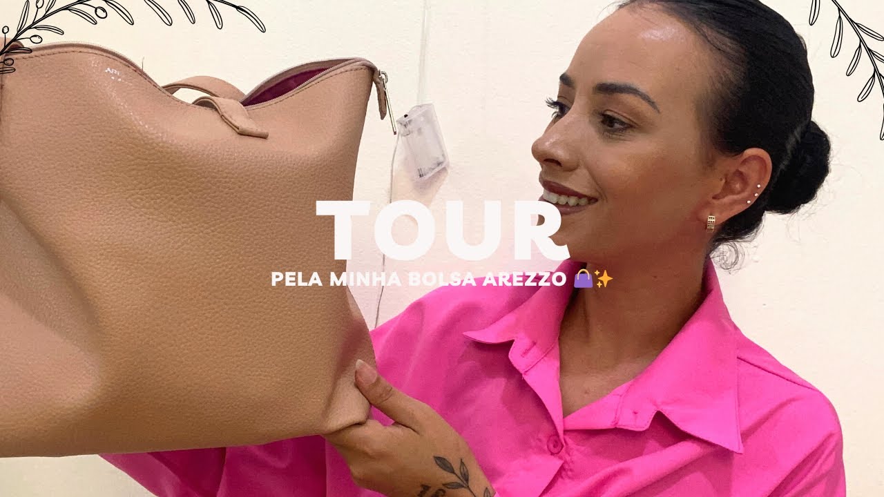 TOUR PELA MINHA BOLSA DA AREZZO ✨👛