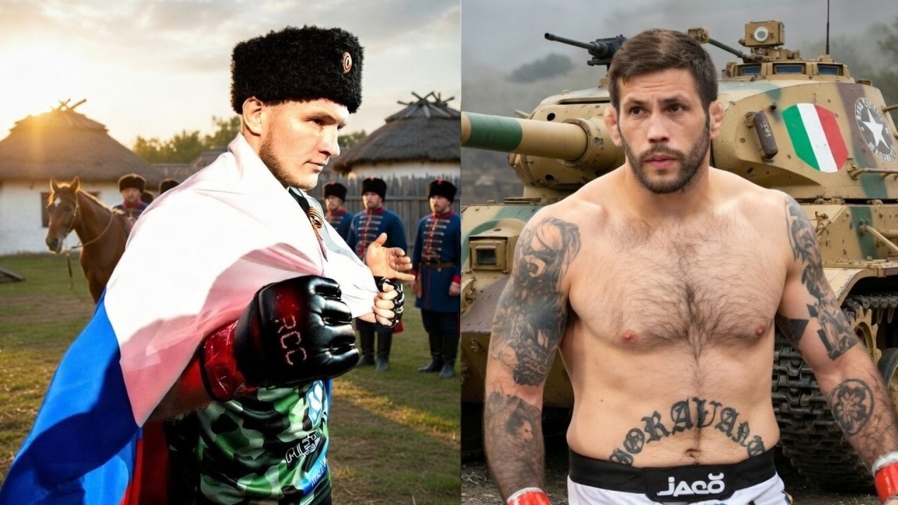 Донской КАЗАК ПОДБИЛ итальянский ТАНК! Битва Артема Фролова и Луиджи Фиораванти!