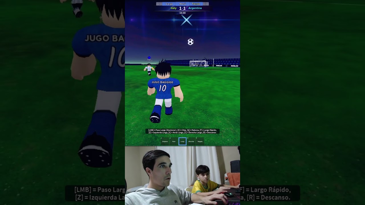 ta tan ta tan ta tan fabbiani ta tan ta tan , que golazoo, noooooooo  #futbol #gol #roblox