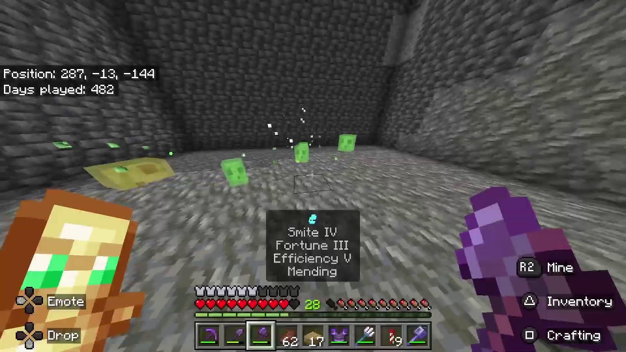 My 480 day modded bedrock survival world