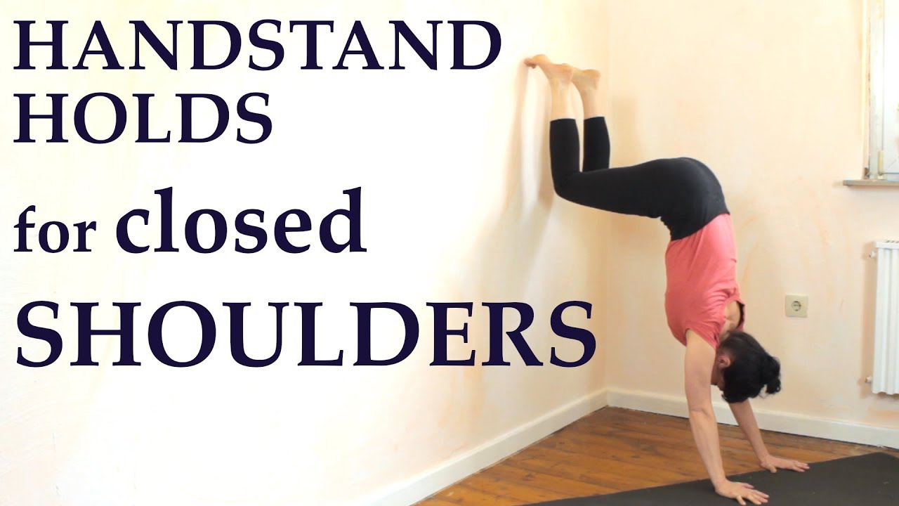 HANDSTAND exercises for TIGHT SHOULDERS | The Art of Handbalancing