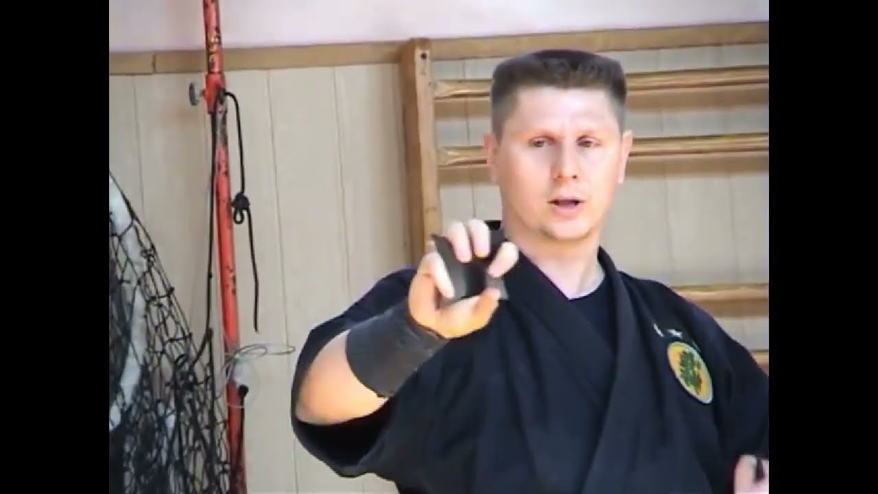 Dean Rostohar (real combat ninja) - kakushibuki - shuriken