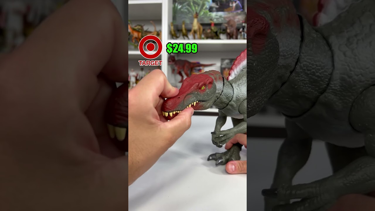 Совершенно новый спинозавр от Mattel?! Неужели он быстро вымрет?