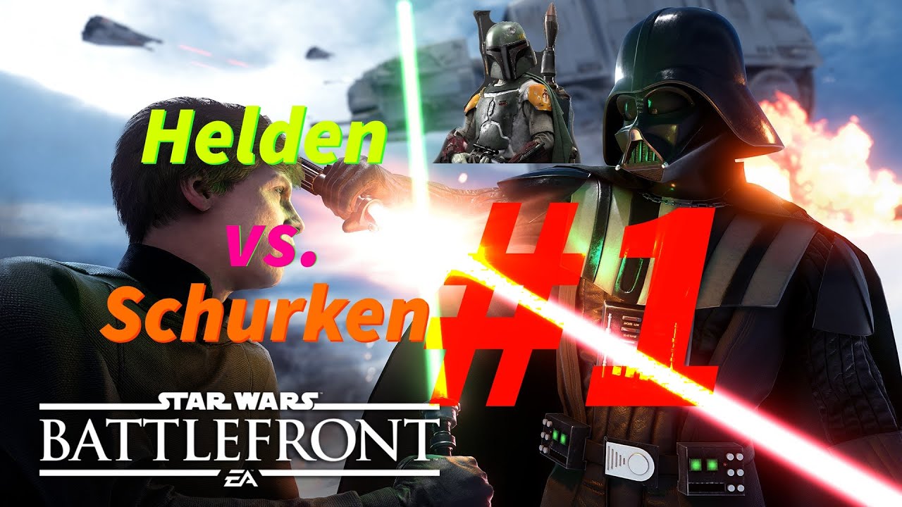 Star Wars Battlefront #1 Helden vs. Schurken!! [60FPS/FullHD] | Marcel