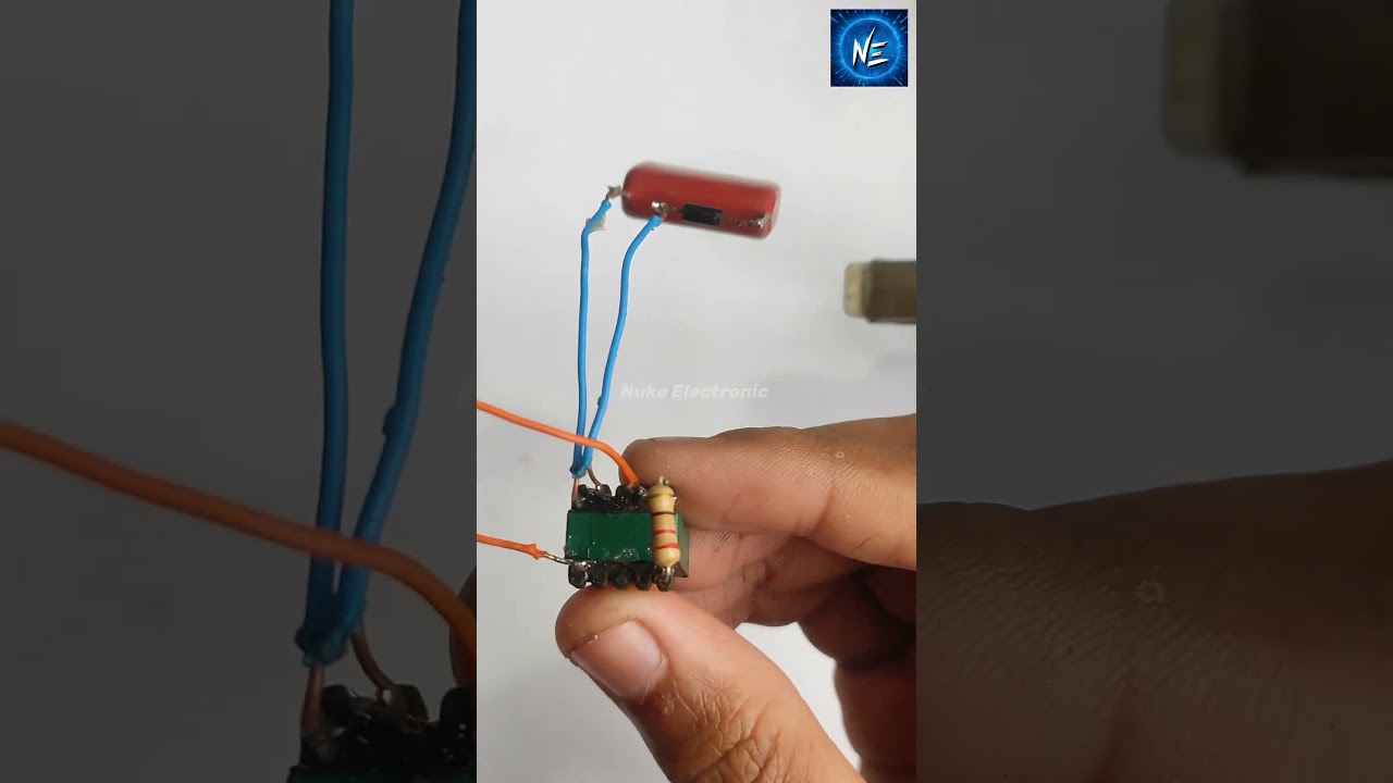 High Voltage Generator | how to make high voltage spark Generator at home #diyelectronics #project
