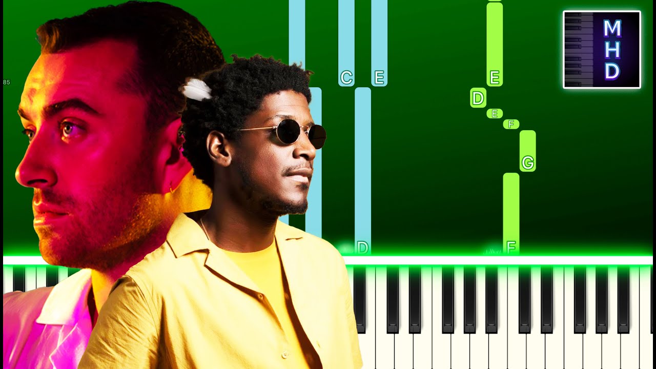 Sam Smith, Labrinth - Love Goes (Piano Tutorial Easy)