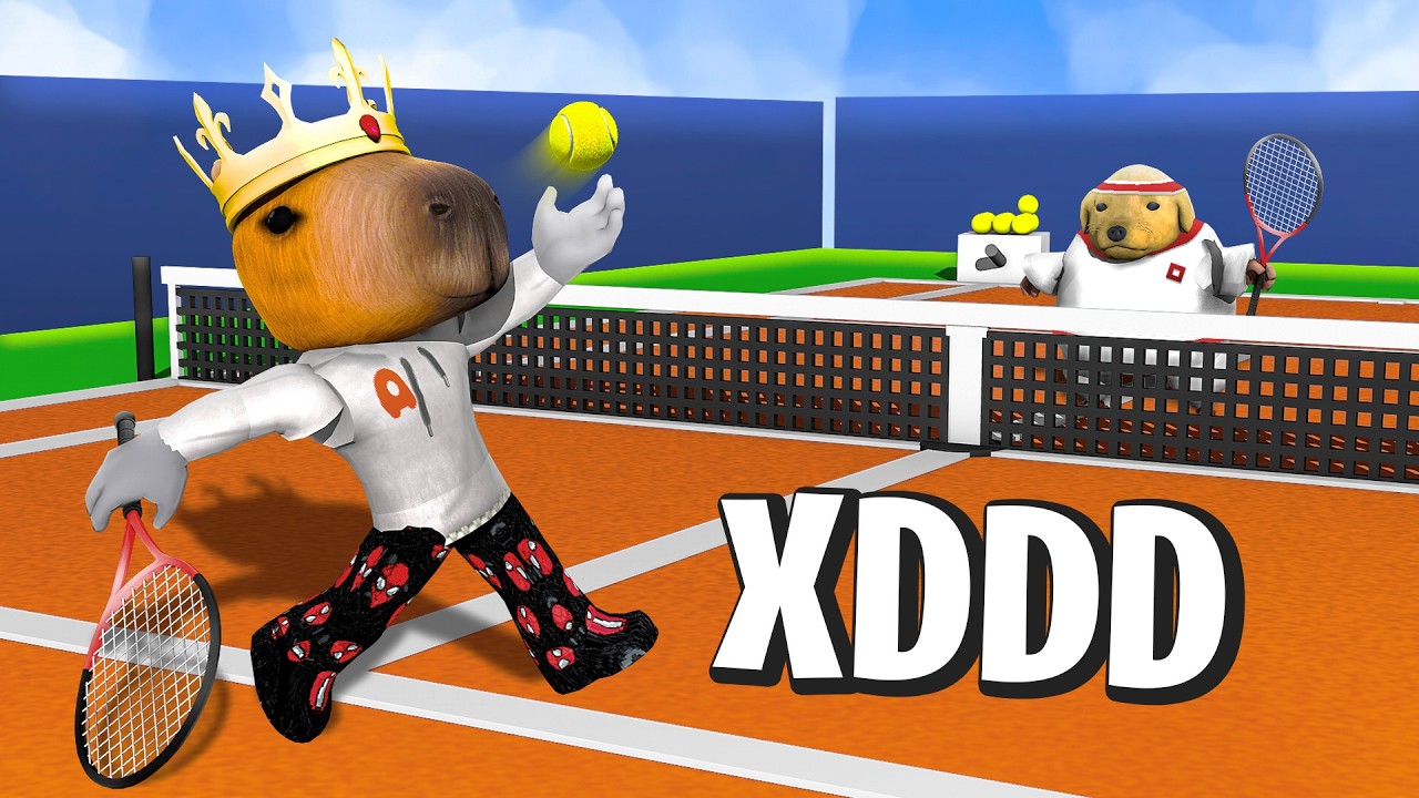 JUGAMOS a TENIS pero en ROBLOX