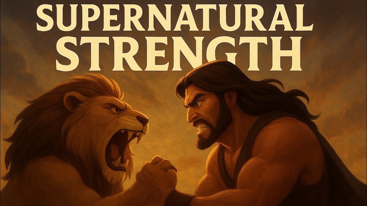 THE STORY OF SAMSON – The Strongest Man Who Ever Lived (Cinematic AI Bible animation )