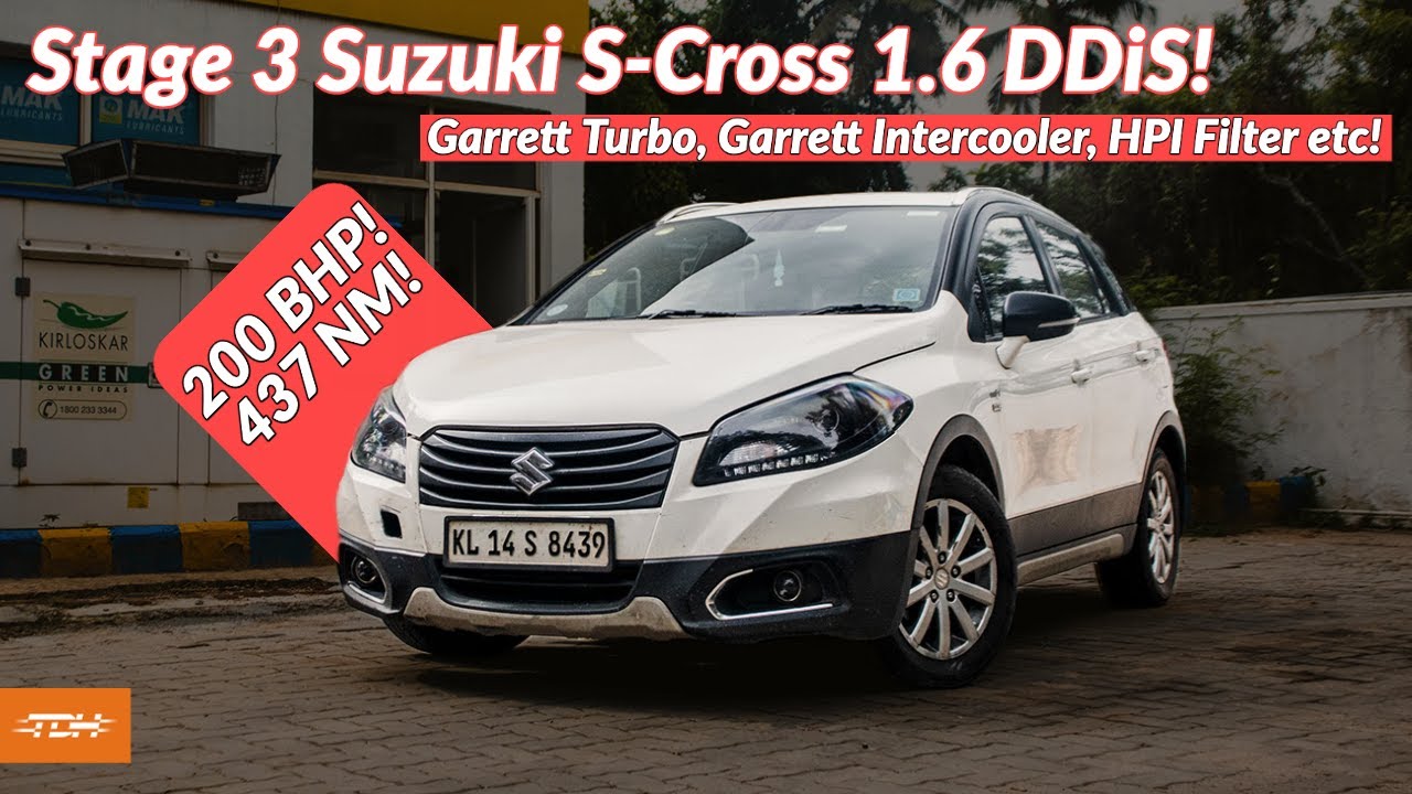 Stage 3 Suzuki S-Cross 1.6 DDiS makes 200 BHP with a Garrett Turbo! | Autoculture