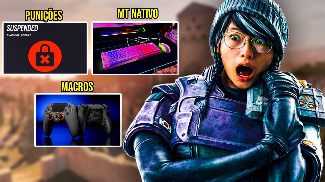 UBISOFT CONFIRMOU! MOUSE NATIVO CHEGA AO CONSOLE DO R6