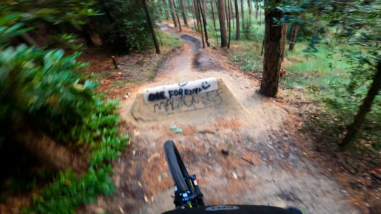 Riding 3 SECRET MTB Trails in 3 HOURS!