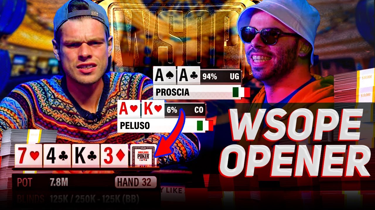 BRUTAL POKER RIVER CARDS at WSOP Europe 2022 Opener