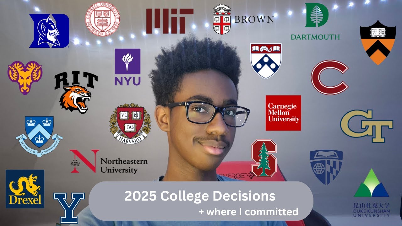COLLEGE DECISION REACTIONS 2025 (Ivies, Stanford, T20s, etc) + Stats and Advice!! *REALISTIC*