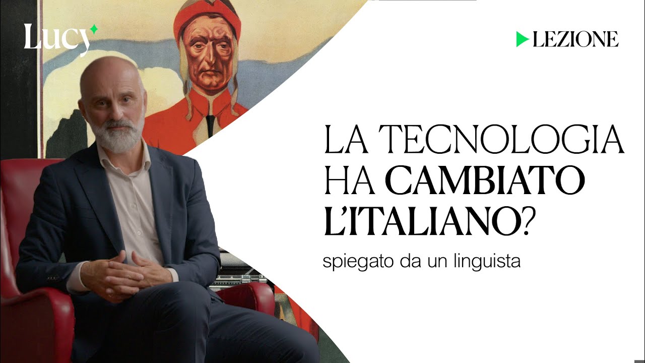 La tecnologia ha cambiato l’italiano? | La lezione di Giuseppe Antonelli | Lucy sulla cultura