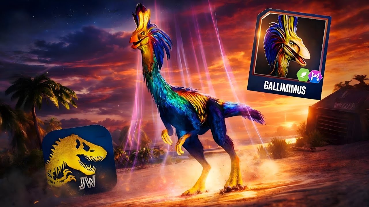 What Happens When ALL Heroic Creatures Attack Heroic GALLIMIMUS? 🤯 | JWTG | Jurassic World The Game 