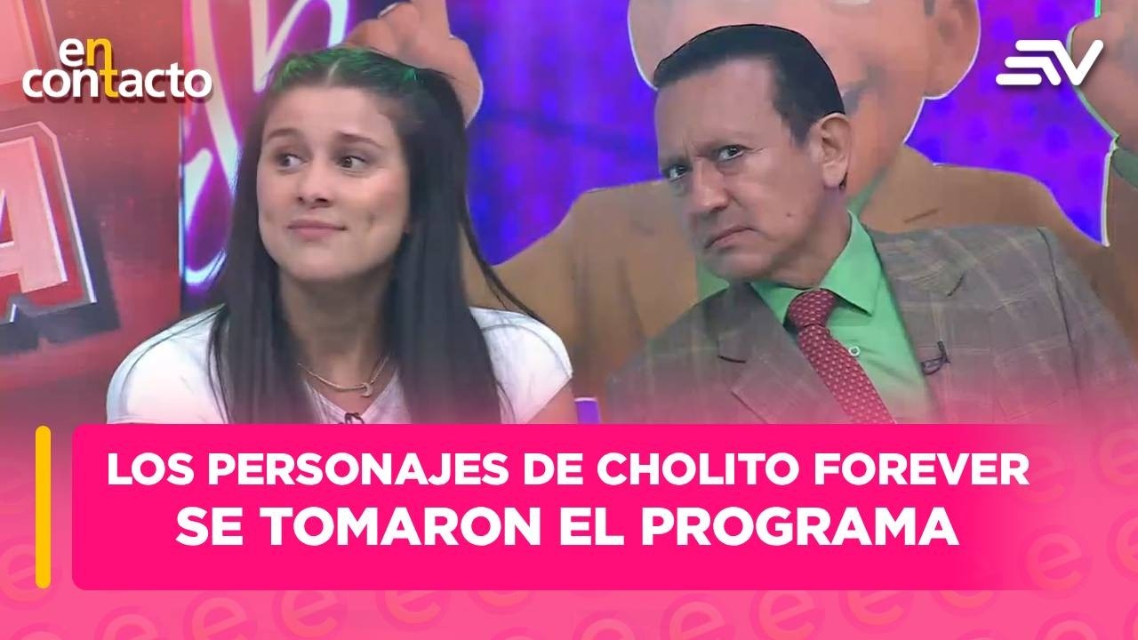 Los personajes de Cholito Forever se tomaron el programa | En Contacto | Ecuavisa