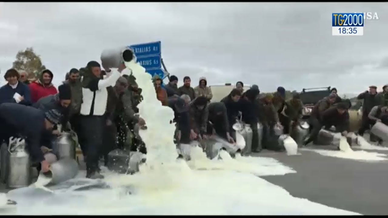 Latte, assalto armato a una cisterna. A Sassari trattativa a oltranza