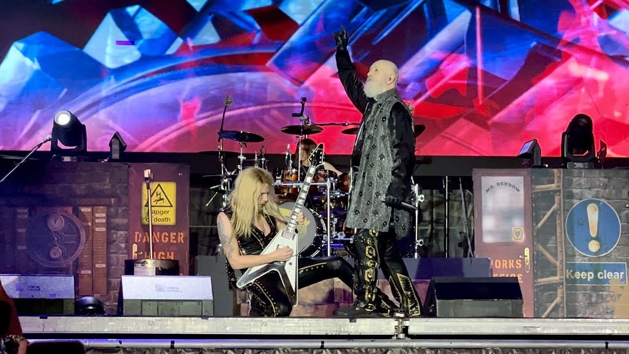 Judas Priest - Turbo Lover @ Knotfest Chile 2022 4K HDR 60FPS