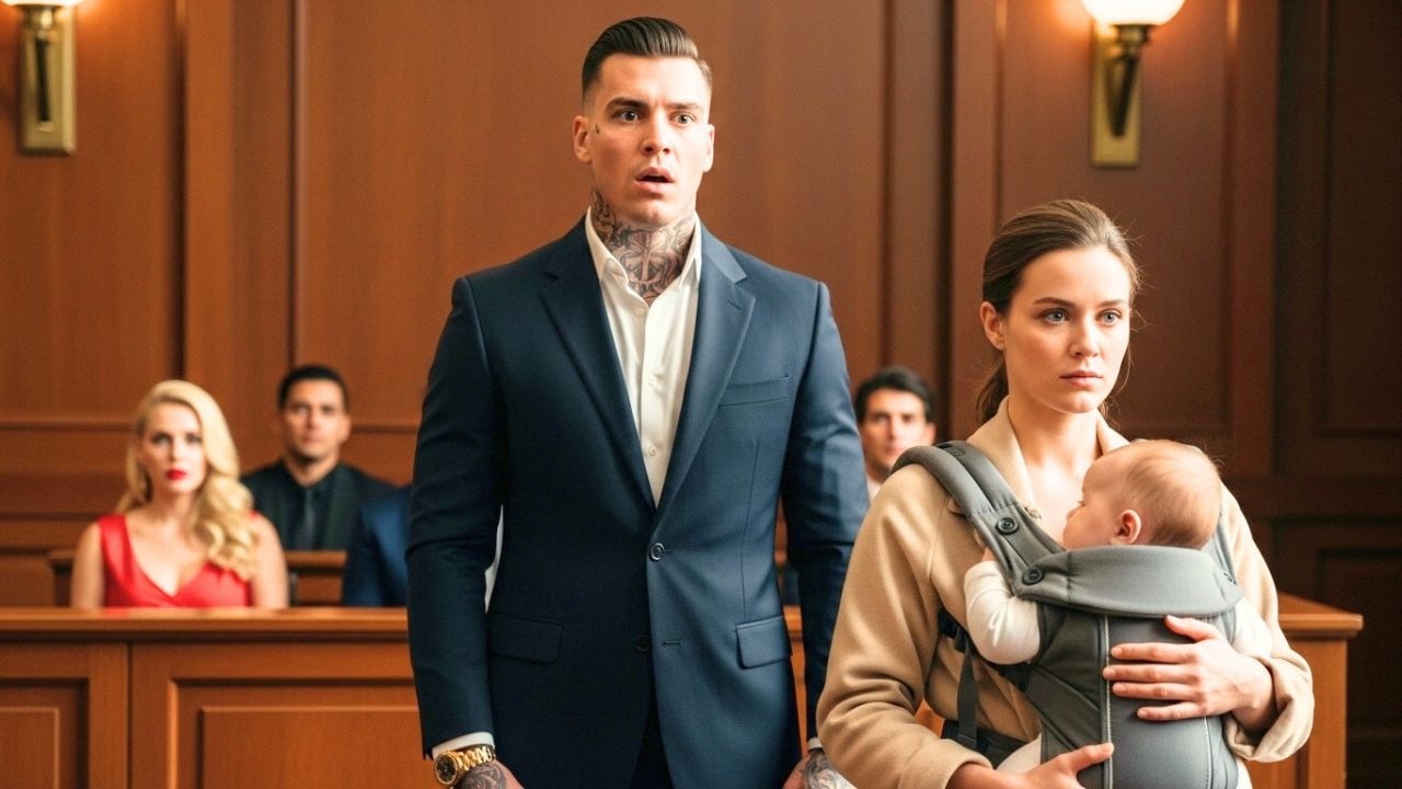 At Divorce Court, She Revealed a Newborn — The Mafia Boss And His Mistress Turned Pale