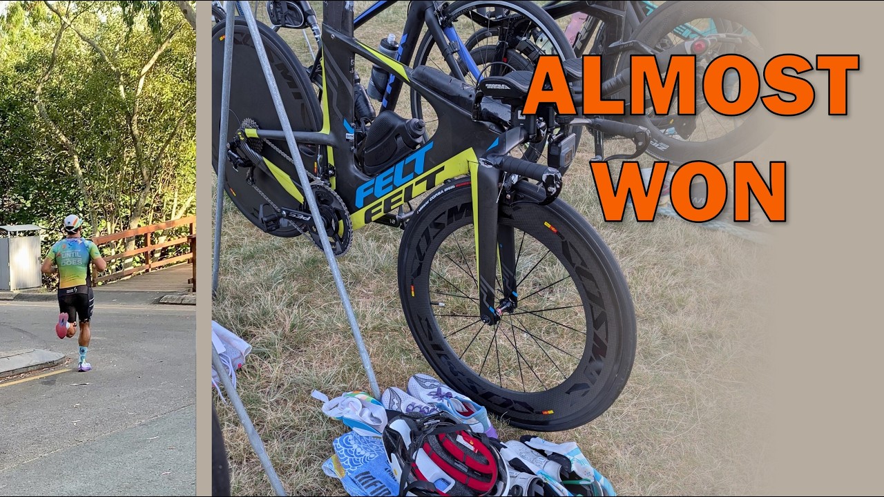 Swim Mistake & Sprint Finish | Noosa Sprint Triathlon