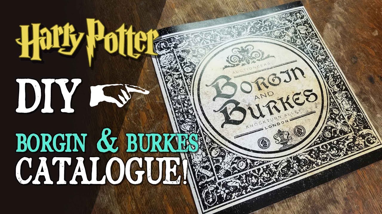DIY Borgin and Burkes Catalogue