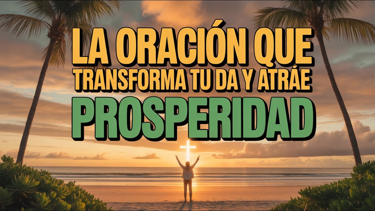 ¡Esta oración de la mañana lo cambiará todo! Abre caminos a la prosperidad y la alegría