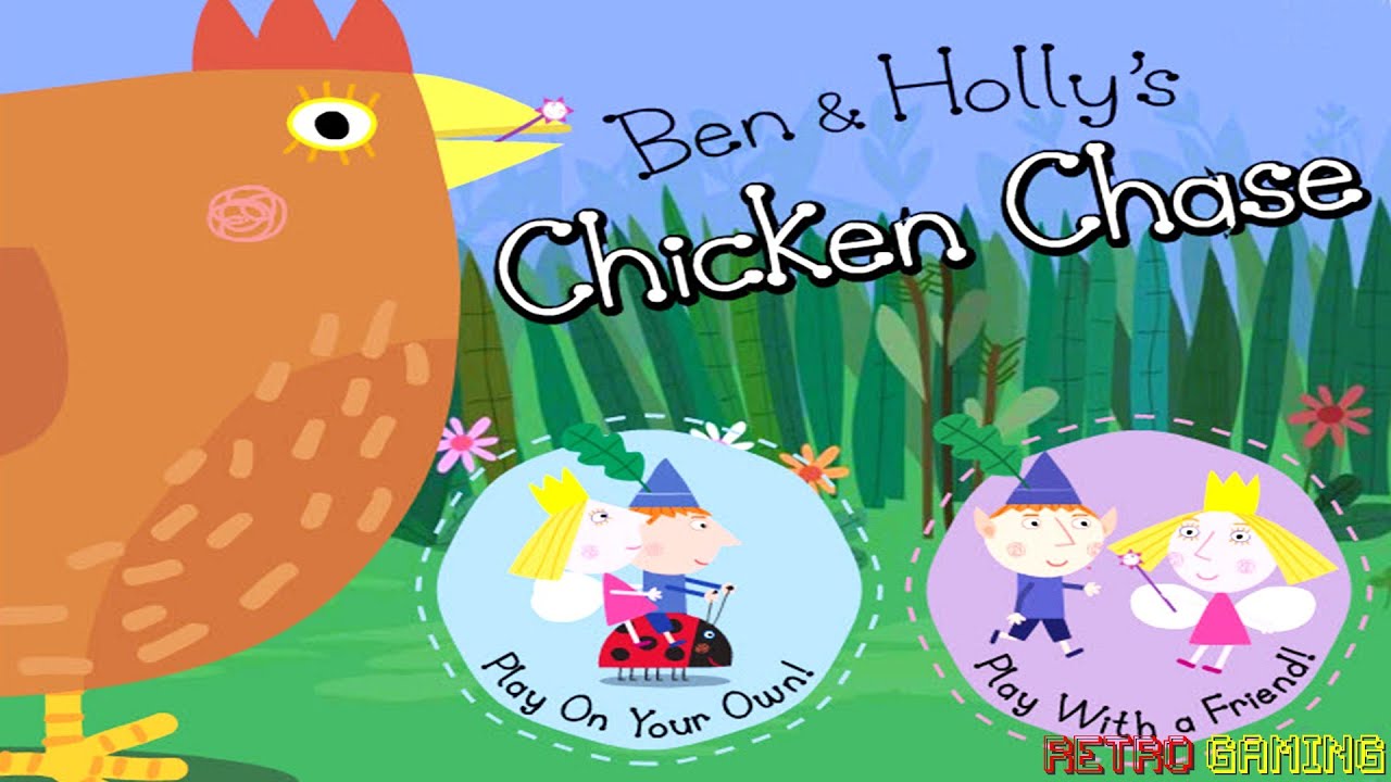Ben & Holly's Little Kingdom | Chicken Chase | Retro Gaming