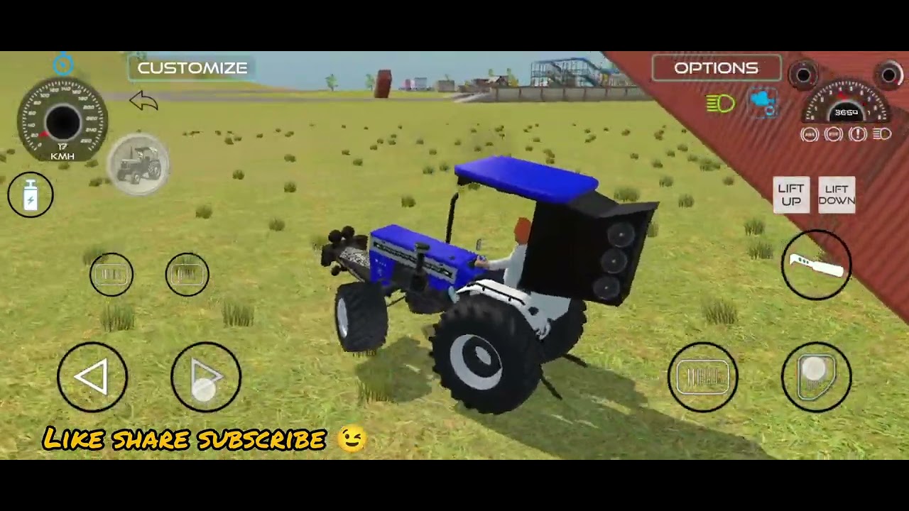 पाजी ने गुस्से में आके ट्रैक्टर को क्रैश कर दिया 😀#tractor #farming #yt #games #jcb #truckgame #new