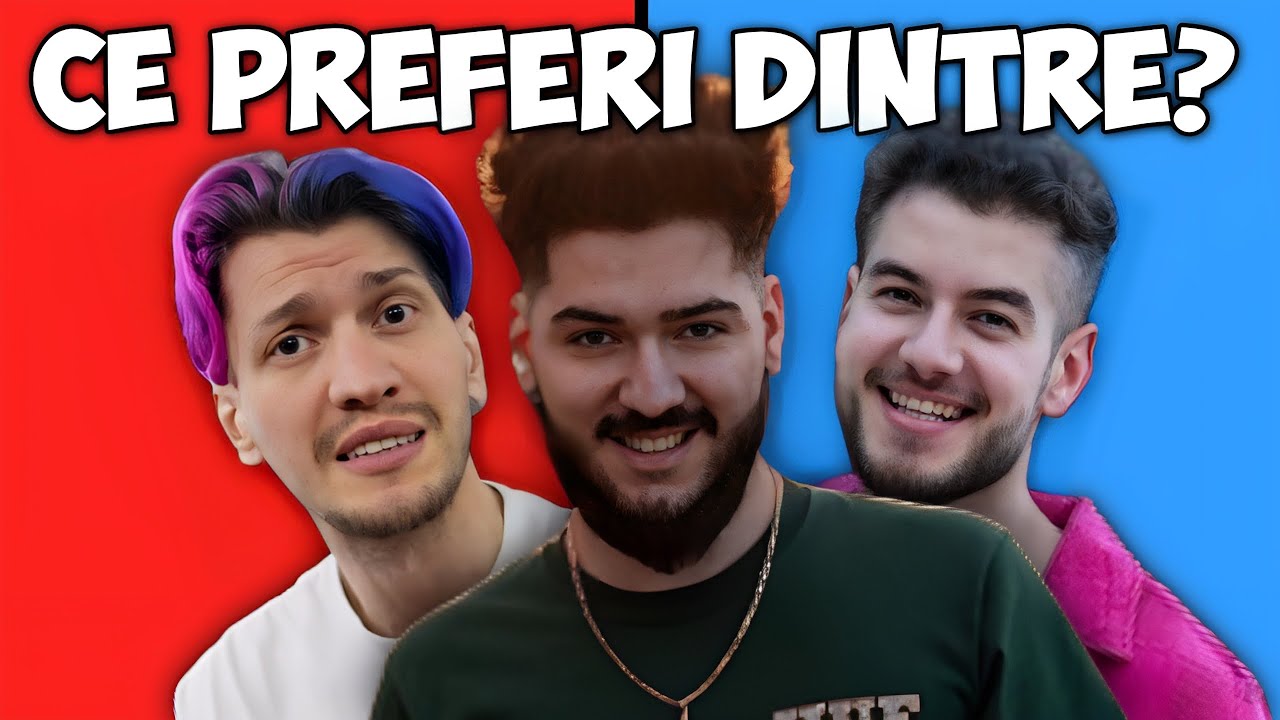CE PREFERI DINTRE? cu Bvcovia și Theo Zeciu