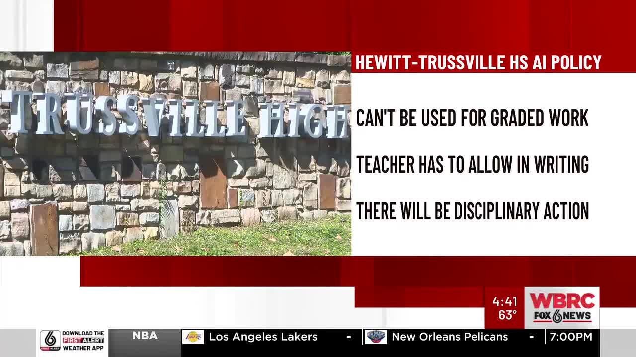 Hewitt-Trussville High School AI policy