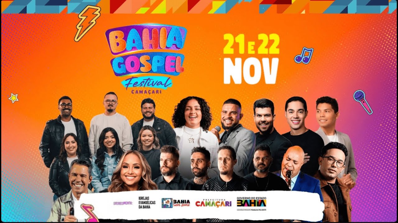 Bahia  Gospel  Festival |  Camaçari |  Sàbado