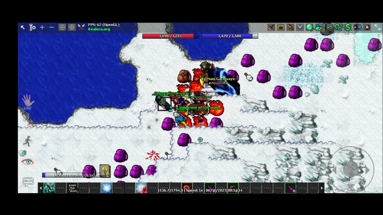 Tibia 8.0 realera arcentis pk 