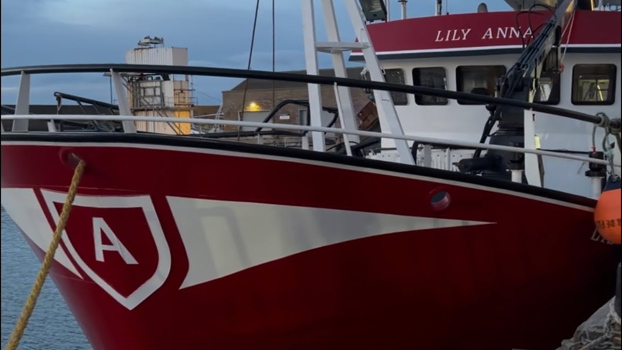 Lilly Anna fishing boat in Macduff Aberdeenshire Scotland 