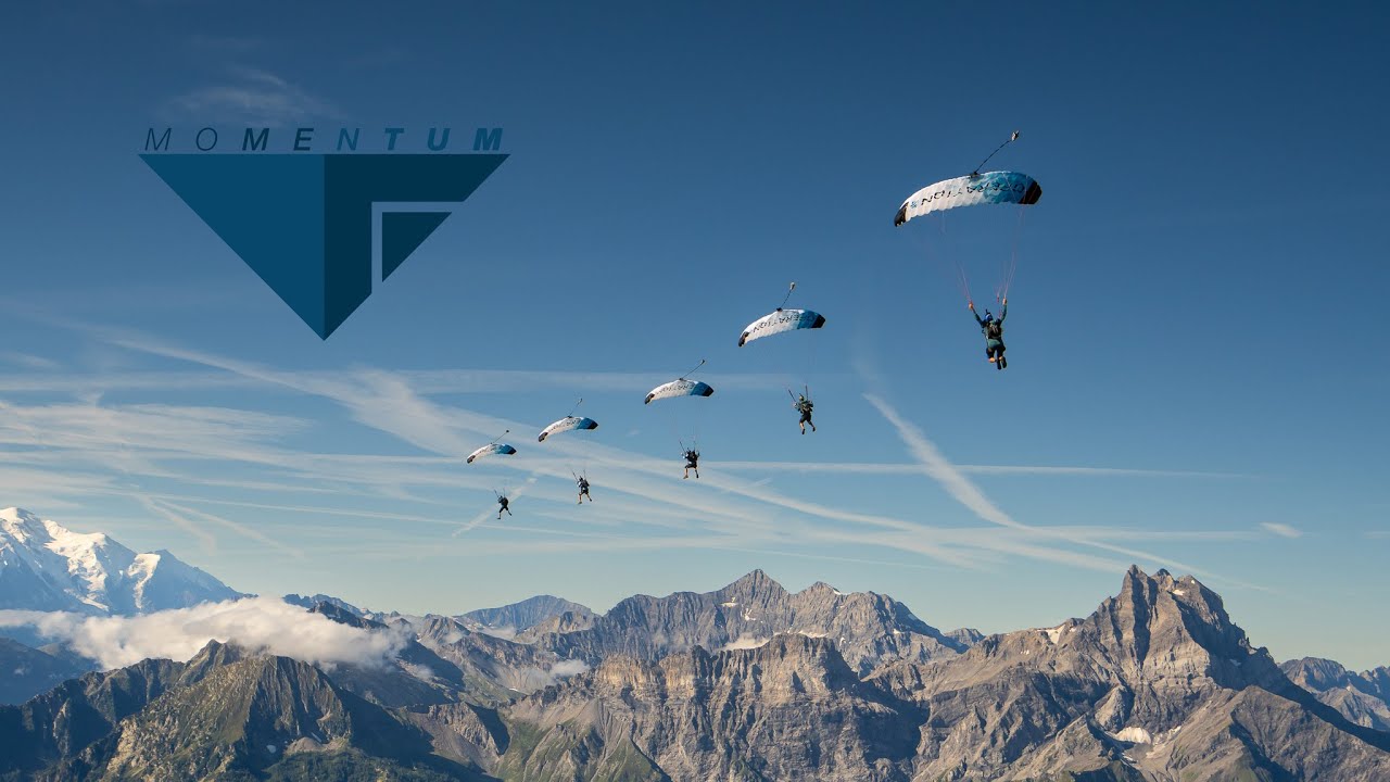 Skydiving in the Swiss Alps - Momentum Team Retreat 2024