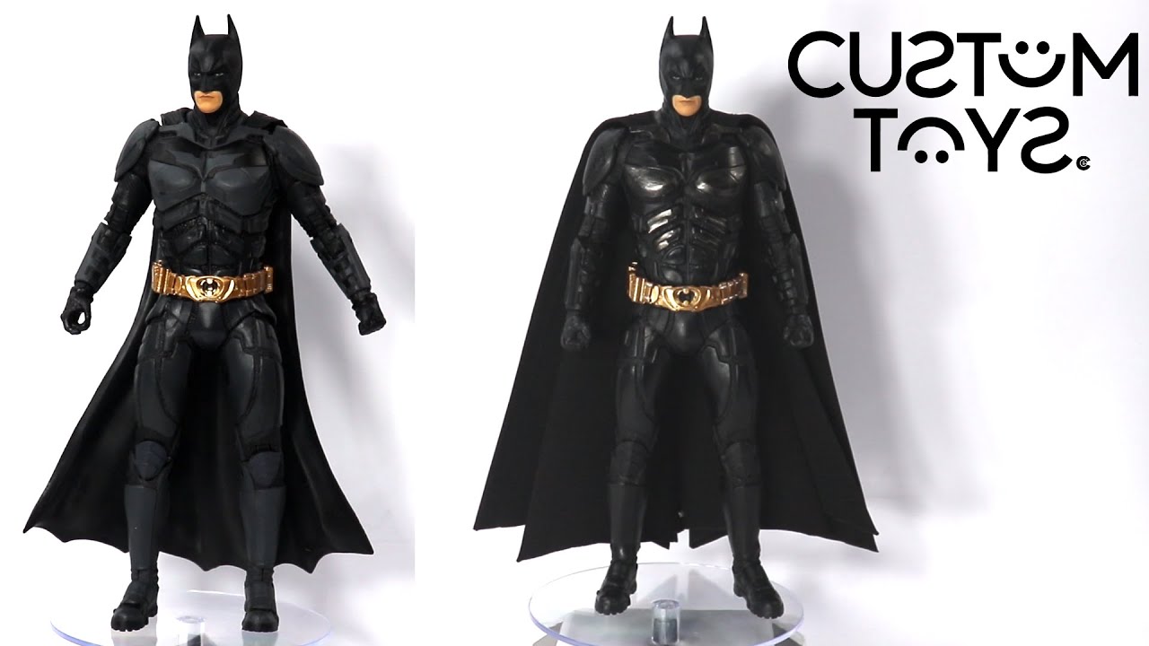 McFarlane Toys DC Multiverse El Caballero de la Noche Christian Bale Batman figura de acción CUSTOM
