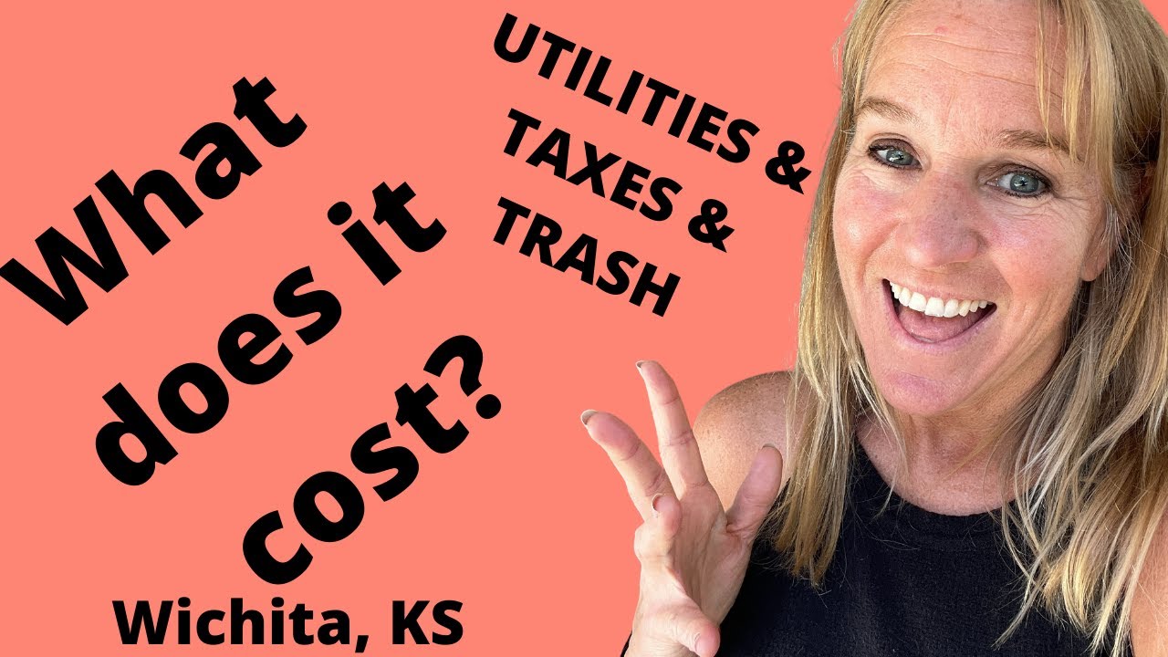 Costs of Living in Wichita Ks - 3200 sf utilties - gas, water, electric, trash, internet. Ep 121