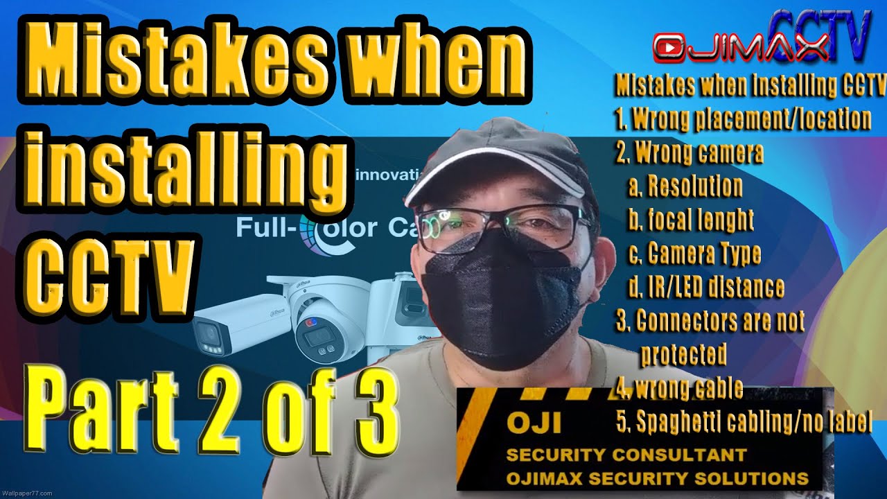 Vlog 46 | Avoid these MISTAKES When Installing CCTV | Part 2 | CCTV FREE TUTORIAL