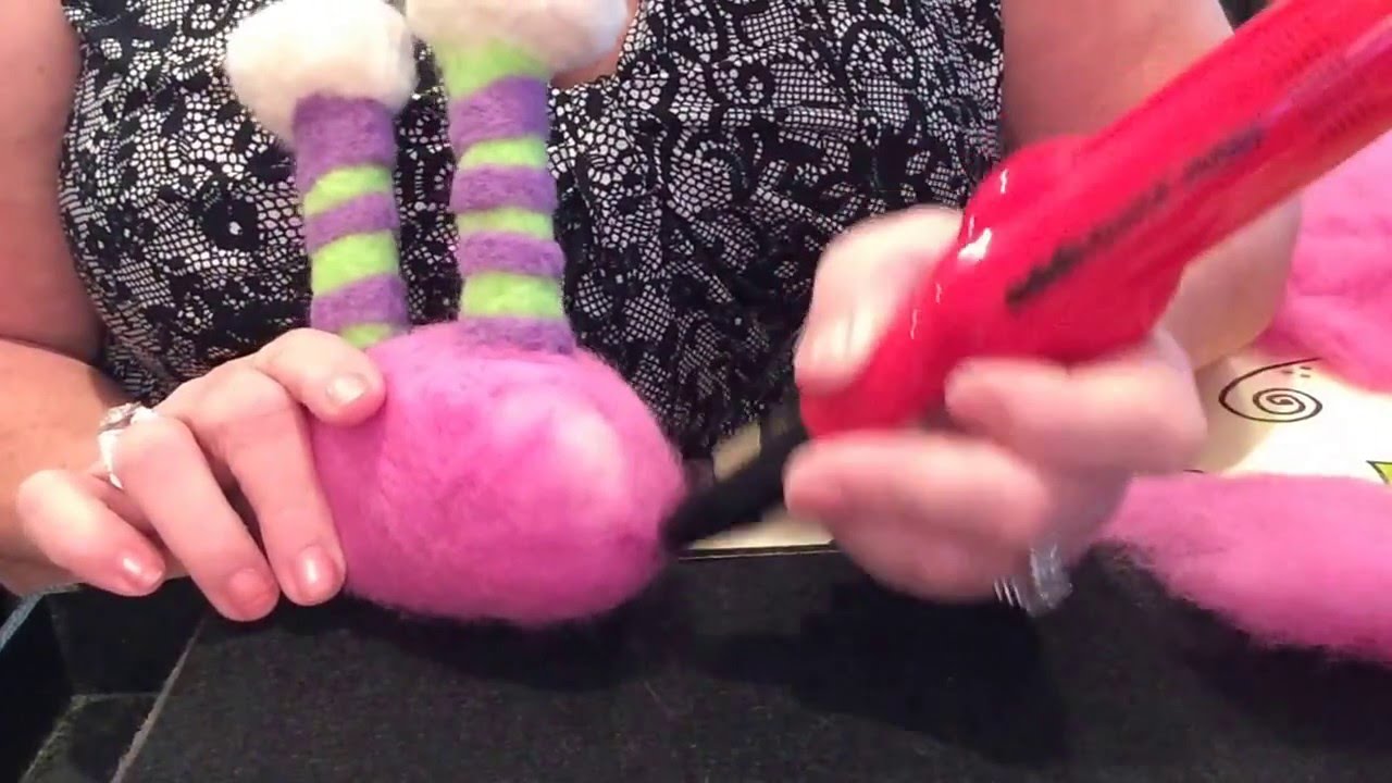 Needle Felting addiQuick in Action