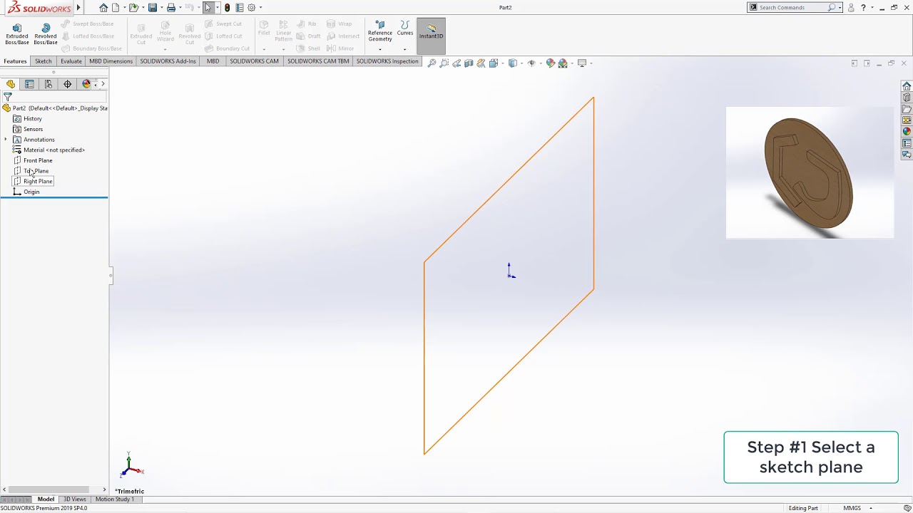 Introduction to Part Modelling