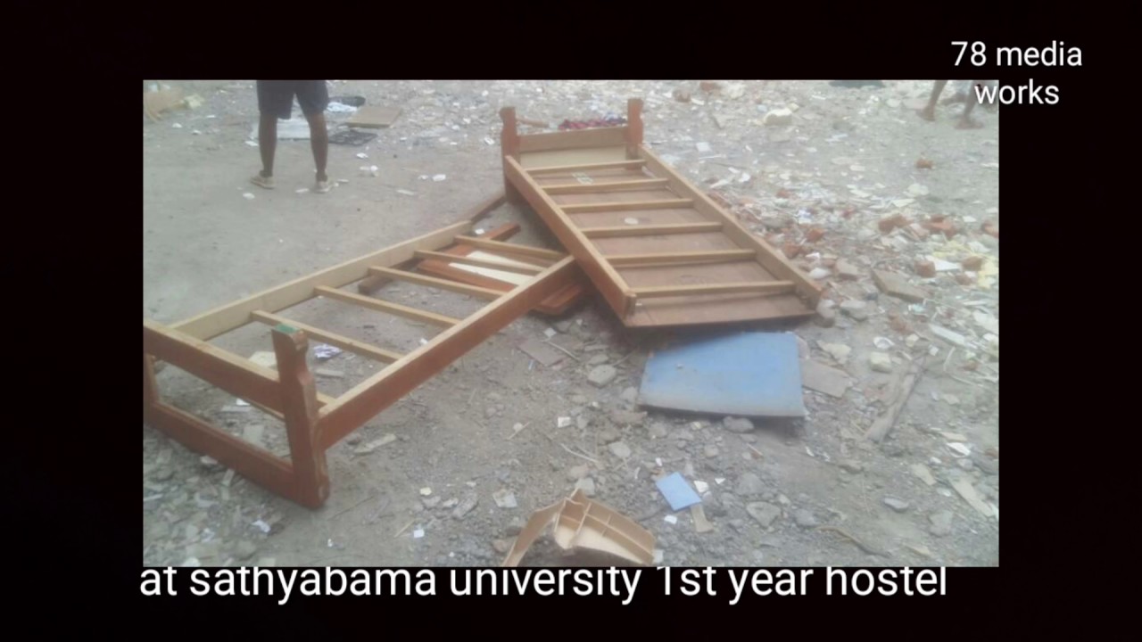 Sathyabama Students Protest #sathyabama_University