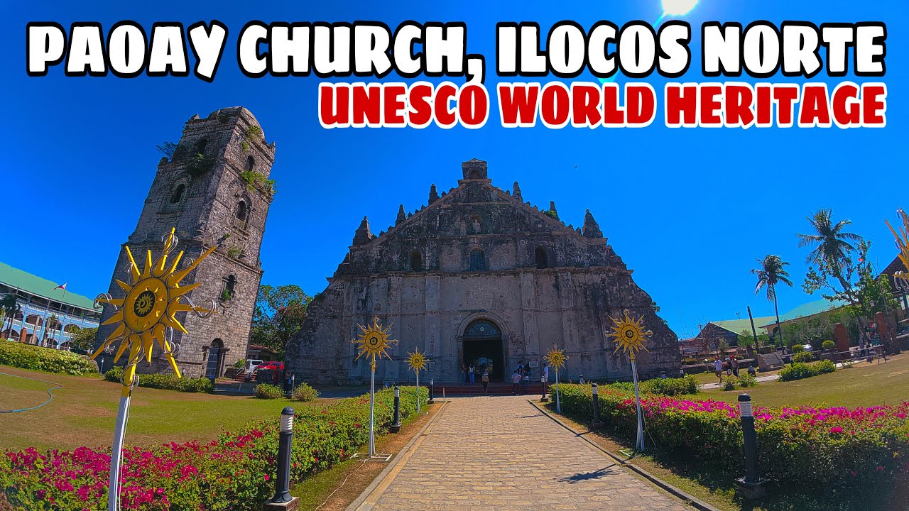 PAOAY CHURCH AND CAPE BOJEADOR LIGHTHOUSE, ILOCOS NORTE TOURISM!