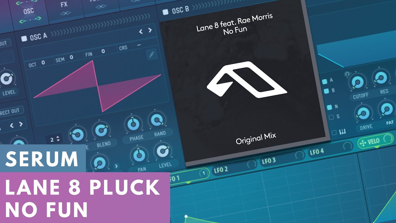 Serum Tutorial | Pluck Sound, Lane 8 - No Fun