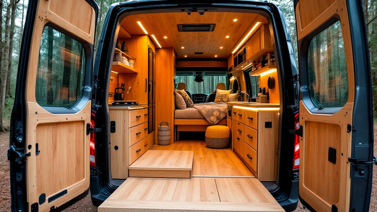 From VW Caddy Maxi to Stunning DIY Camper Van | Start to Finish Transformation @X-PLORE_MORE