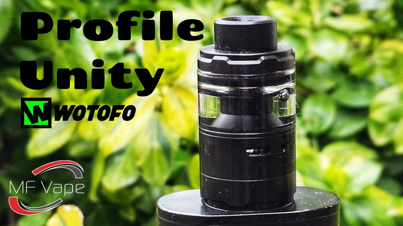 Profile Unity RTA - Wotofo, Mr Justright1/TVC - Review/Full mesh rebuild tutorial