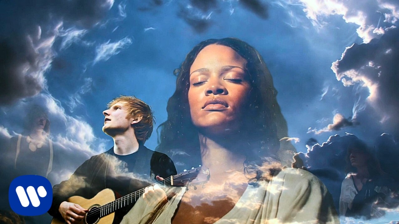Ed Sheeran ft Rihanna – WHEN HEAVEN TOUCHES EARTH (Official Lyric Music Video)