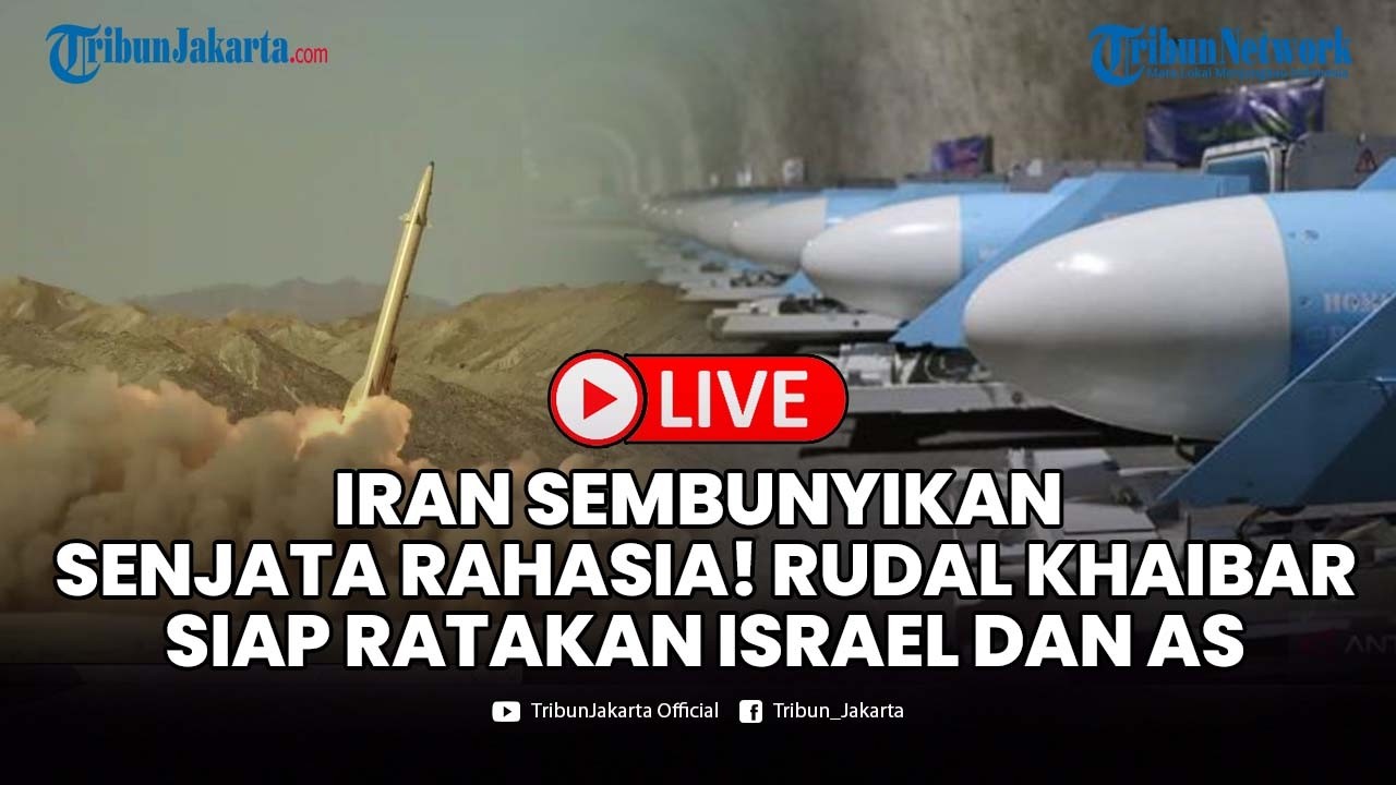 🔴LIVE: KIAMAT DARI LANGIT! Rudal Khaibar Iran Berkecepatan Mach 16 Siap Ratakan Amerika-Israel