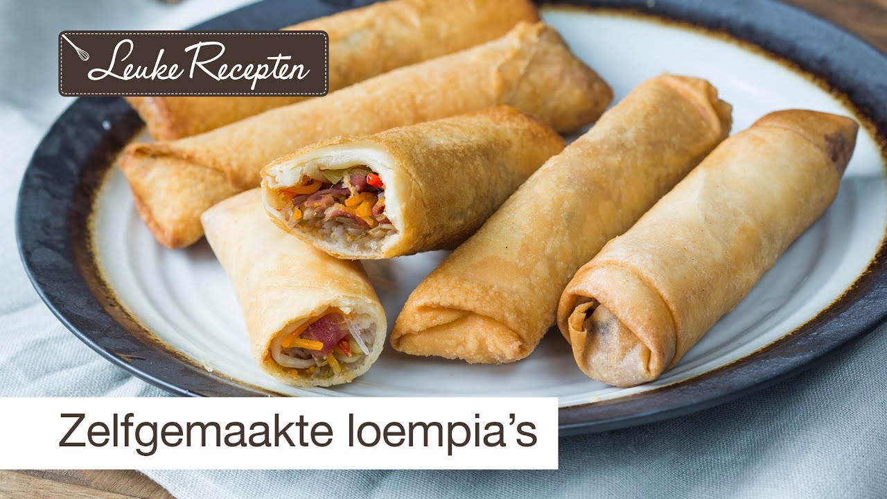 Zelfgemaakte loempia's recept | LeukeRecepten.nl