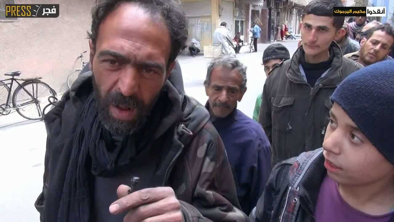 تدهور الأوضاع الإنسانية في مخيم اليرموك المحاصر